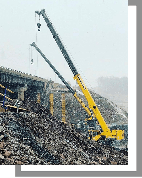 Replacement of three Turnpike bridges over the local road Join-us-for-greater-opportunity in the service engineer